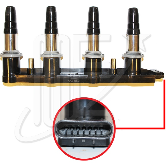 Imagen ilustrativa de BOBINA ENCENDIDO FISPA CRUZE 1.8