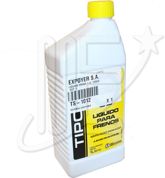 Imagen ilustrativa de LIQUIDO FRENO 1Lt TENSA DOT 3