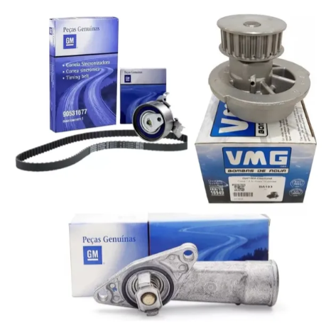 Imagen ilustrativa de KIT DISTRIBUCION ORIGINAL CON BOMBA AGUA VMG CORSII/MERIVA/SPIN
